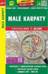 SC 477 Malé Karpaty 1:40 000 - Mapy Česká republika Malé Karpaty 1:40T/477 Turistická mapa SHOCart
