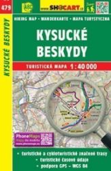 SC 479 Kysucké Beskydy 1:40 000 - Turistické mapy Kysucké Beskydy 1:40T/479 Turistická mapa SHOCart
