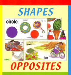 Shapes, opposites - Leporela pro děti Shapes, opposites