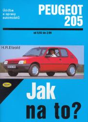 Peugeot 205 - 9/83 - 2/99 - Jak na to? - 6. - Hans-Rüdiger Etzold - Automobily Peugeot 205 - 9/83 - 2/99 - Jak na to? - 6.