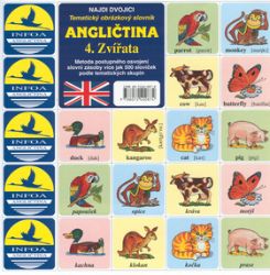 Najdi dvojici - Angličtina - 4. Zvířata - kolektiv autorů - Učebnice angličtiny Najdi dvojici - Angličtina - 4. Zvířata