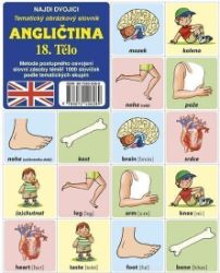 Najdi dvojici - Angličtina - 18. Tělo - kolektiv autorů - Učebnice angličtiny Najdi dvojici - Angličtina - 18. Tělo