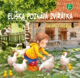 Eliška poznává zvířátka na statku