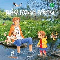 Eliška poznává zvířátka - U vody - Sandra Grimm - Leporela pro děti Eliška poznává zvířátka u vody