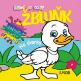 Hurá do vody ŽBLUŇK Na dvorku - kolektiv autorů - Knížky do vany Hurá do vody ŽBLUŇK Na dvorku