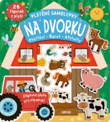 Plstěné samolepky: Na dvorku Plstěné samolepky: Na dvorku