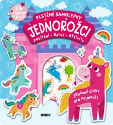 Plstěné samolepky: Jednorožci Plstěné samolepky: Jednorožci