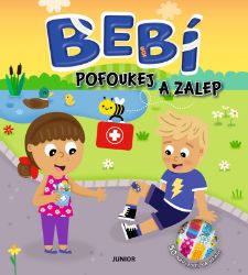 Bebí - pofoukej a zalep - Angelo Pricolo - Omalovánky a samolepky pro děti Bebí - pofoukej a zalep