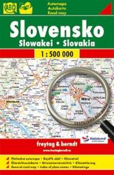 Slovensko automapa 1:500 000 (velké písmo) - Mapy Slovensko Slovensko 1:500T ABC