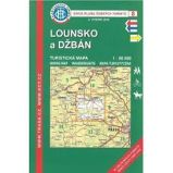 Lounsko a Džbán /KČT 8 1:50T Turistická mapa - Podle země Lounsko a Džbán /KČT 8 1:50T Turistická mapa
