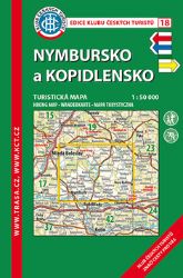 KČT 18 Nymbursko a Kopidlnsko 1:50T Turistická mapa KČT 18 Nymbursko a Kopidlnsko 1:50T Turistická mapa