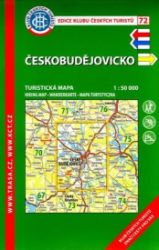 Českobudějovicko /KČT 72 1:50T Turistická mapa - Mapy Česká republika Českobudějovicko /KČT 72 1:50T Turistická mapa