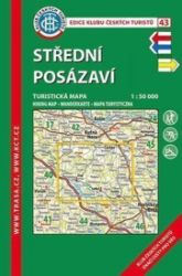 KČT 43 Střední Posázaví 1:50 000 / Turistická mapa KČT 43 Střední Posázaví 1:50 000 / Turistická mapa