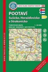 Pootaví,Sušicko,Horažďovicko /KČT 68 1:50T Turistická mapa - Podle země Pootaví,Sušicko,Horažďovicko /KČT 68 1:50T Turistická mapa