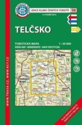 Telčsko /KČT 98 1:50T Turistická mapa - Podle země Telčsko /KČT 98 1:50T Turistická mapa