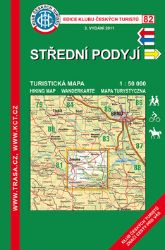 Střední Podyjí /KČT 82 1:50T Turistická mapa Střední Podyjí /KČT 82 1:50T Turistická mapa