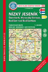 Nízký Jeseník /KČT 56 1:50T Turistická mapa