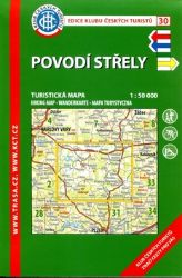 KČT 30 Povodí Střely 1:50 000 Turistická mapa