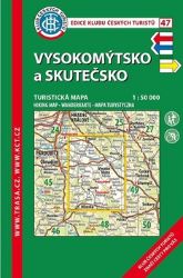 KČT 47 Vysokomýtsko, Skutečsko 1:50 000/turistická mapa - Podle země KČT 47 Vysokomýtsko, Skutečsko 1:50 000/turistická mapa