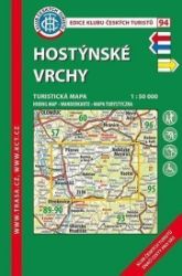 Hostýnské vrchy /KČT 94 1:50T Turistická mapa - Mapy Česká republika Hostýnské vrchy /KČT 94 1:50T Turistická mapa