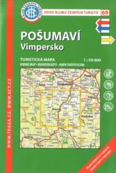 KČT 69 Pošumaví - Vimpersko 1:50T Turistická mapa KČT 69 Pošumaví - Vimpersko 1:50T Turistická mapa