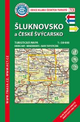 KČT 13 Šluknovsko a České Švýcarsko 1:50 000/turistická mapa KČT 13 Šluknovsko a České Švýcarsko 1:50 000/turistická mapa