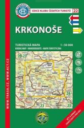 KČT 22 Krkonoše 1:50T Turistická mapa KČT 22 Krkonoše 1:50T Turistická mapa