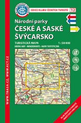 KČT 12 Národní parky - České a Saské Švýcarsko KČT 12 Národní parky - České a Saské Švýcarsko