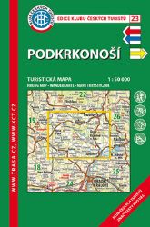 KČT 23 Podkrkonoší 1:50 000/turistická mapa KČT 23 Podkrkonoší 1:50 000/turistická mapa