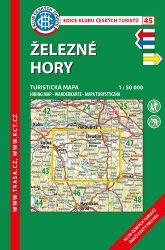 KČT 45 Železné hory 1:50 000/turistická mapa - Podle země KČT 45 Železné hory 1:50 000/turistická mapa