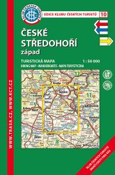 KČT 10 České středohoří-západ 1:50 000 / turistická mapa KČT 10 České středohoří-západ 1:50 000 / turistická mapa