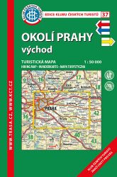KČT 37 Okolí Prahy východ 1:50 000/turistická mapa KČT 37 Okolí Prahy východ 1:50 000/turistická mapa