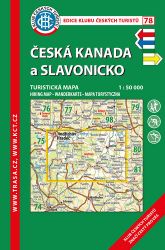 KČT 78 Česká Kanada a Slavonicko 1:50 000/turistická mapa KČT 78 Česká Kanada a Slavonicko 1:50 000/turistická mapa