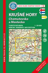 KČT 5 Krušné hory, Chomutovsko a Mostecko 1:50 000 / turistická mapa KČT 5 Krušné hory, Chomutovsko a Mostecko 1:50 000 / turistická mapa