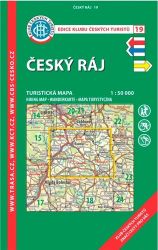 KČT 19 Český ráj 1:50 000/ 9. vydání 2023 - Turistické mapy České republiky KČT 19 Český ráj 1:50 000/ 9. vydání 2023