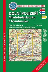 KČT 17 Dolní Pojizeří, Mladoboleslavsko / turistická mapa - kolektiv autorů - Turistické mapy České republiky KČT 17 Dolní Pojizeří, Mladoboleslavsko / turistická mapa
