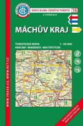 KČT 15 Máchův kraj 1:50 000/ 8. vydání 2023 - kolektiv autorů - Turistické mapy České republiky KČT 15 Máchův kraj 1:50 000/ 8. vydání 2023