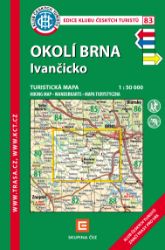 KČT 83 Okolí Brna, Ivančicko / turistická mapa 1:50T KČT 83 Okolí Brna, Ivančicko / turistická mapa 1:50T