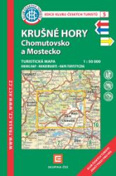 KČT 5 Krušné hory-Chomutovsko a Mostecko 1:50 000 / turistická mapa KČT 5 Krušné hory-Chomutovsko a Mostecko 1:50 000 / turistická mapa