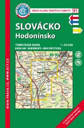 KČT 91 Slovácko, Hodonínsko 1:50 000 / turistická mapa