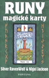 Runy - magické karty - Silver RavenWolf,Nigel Jackson - Astrologie, horoskopy Runy - magické karty