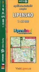 Lipensko - cykloturistická mapa č. 2 /1:55 000 - Cyklistické mapy Lipensko - cykloturistická mapa č. 2 /1:55 000