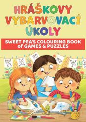 Hráškovy vybarvovací úkoly - Kreativní knihy pro děti Hráškovy vybarvovací úkoly