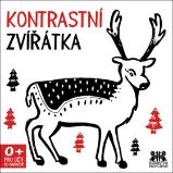 Kontrastní zvířátka - Lukáš Bohdan - Černobílá a kontrastní leporela Kontrastní zvířátka