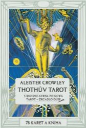 Thothův Tarot - Kniha + 78 karet - Aleister Crowley,Gerd Ziegler - Astrologie, horoskopy Thothův Tarot - Kniha a 78 karet