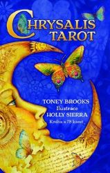 Chrysalis Tarot - Když se nevědomé stane vědomým (kniha a 78 karet) - Toney Brooks - Tarot Chrysalis Tarot - Když se nevědomé stane vědomým (kniha a 78 karet)