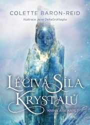 Léčivá síla krystalů - kniha a 58 karet - Colette Baron-Reid - Astrologie, horoskopy Léčivá síla krystalů - kniha a 58 karet