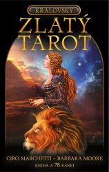 Královský Zlatý tarot - Kniha a 78 karet (lesklé) - Barbara Moore - Astrologie, horoskopy Královský Zlatý tarot - Kniha a 78 karet (lesklé)