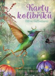 Karty kolibříků - Kniha a 44 karet (lesklé) - Ellen Wolfson Valladares - Astrologie, horoskopy Karty kolibříků - Kniha a 44 karet (lesklé)