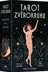 Tarot zvěrokruhu - Kniha a 78 karet (lesklé)